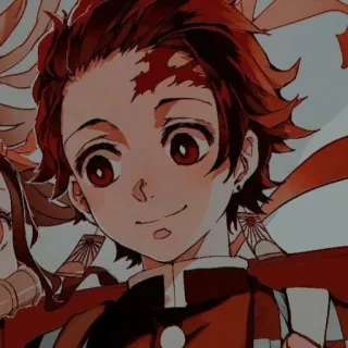 🀄 b6823335 Tanjiro Kamado Demon Slayer аниме, клинок рассекающий демонов, тандзиро, камадо, манга telegram sticker