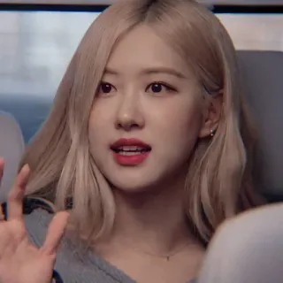 🍐 141285b8 Rose K-Pop, Sängerin, Frau, Promi, Porträt, Rose Blackpink, Blackpink telegram sticker