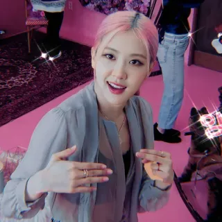 🍐 4e234abf Rose kpop, sänger, rose, blackpink, idol telegram sticker