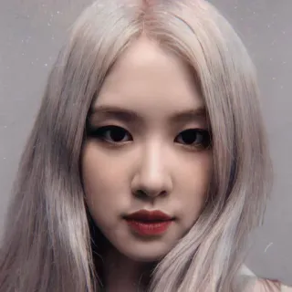 🍐 5a51a463 Rosé kpop, rose, blackpink, sänger, idol, promi, porträt telegram sticker