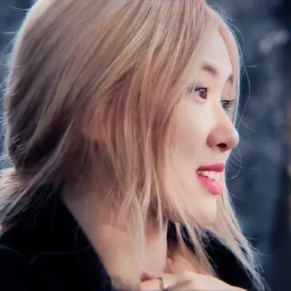 🍐 9d3af308 Rose Rose, Sänger, K-Pop, Blackpink, Idol, Promi, Porträt telegram sticker