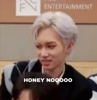 🌟 da982431 HONEY NOOOOO 表情包, 搞笑, 网络迷因, 反应, 蜂蜜, 不要啊 telegram sticker