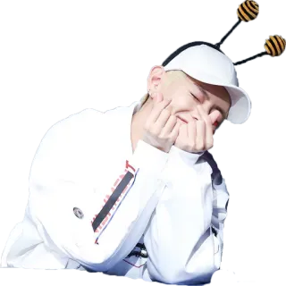 ❤️ 1dacd52d persona, abeja, disfraz, sonrisa, kawaii, lindo telegram sticker