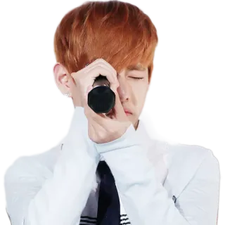 🔦 8a187b63 hombre, kpop, cantante, retrato, ídolo telegram sticker