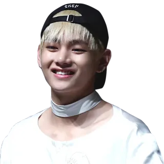 😁 723ae65f V V, BTS, K-Pop, singer, celebrity, Korean, music whatsapp sticker