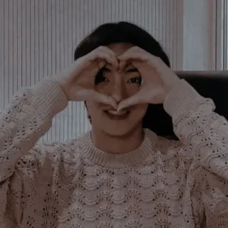 🐻 7cac012b 心, 爱, 人, 毛衣 telegram sticker