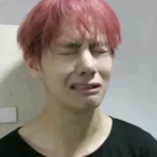 ⚔ b935aea3 ร้องไห้, เศร้า, อารมณ์, คน, หน้า telegram sticker