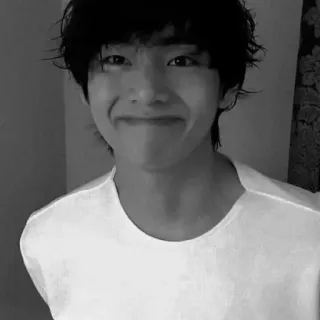 ⛓ 4a75dc71 人物, ポートレート, 笑顔, 男性, 白黒, 顔 telegram sticker