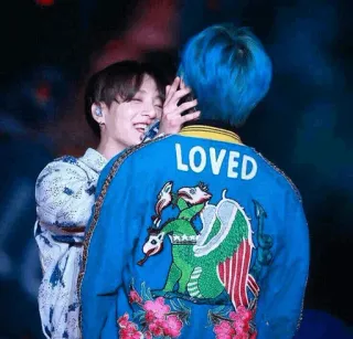 🐰 4ab28c0e LOVED amor, relacionamento, amizade, afeição, pessoas whatsapp sticker