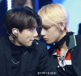 🐰 67b52dc5 BYMYSIDE Kpop, BTS, Vkook, Taehyung, Jungkook whatsapp sticker