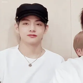 😏 9e80fff1 V kpop, bts, 가수, 아이돌, 뷔, 김태형, 음악가 telegram sticker