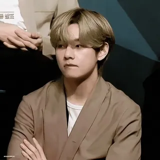 🙃 d9836dd6 V K팝, 뷔, BTS, 한국, 가수, 아이돌 telegram sticker