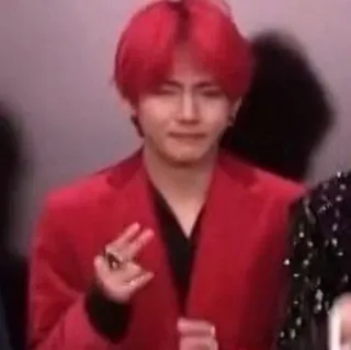 😭 9f904dc1 V kpop, v, bts, korea, penyanyi, selebriti whatsapp sticker