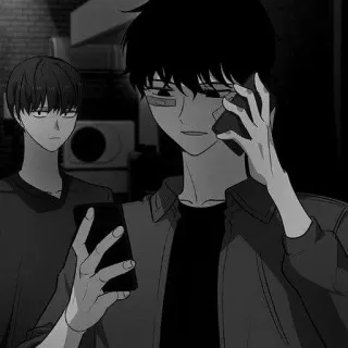 🍁 876fee0a Anime, Manga, Con trai, Điện thoại, Hoạt hình, Nhân vật telegram sticker