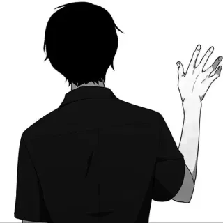 🍁 d8842dd0 Anime, Manga, Ngón giữa, Cử chỉ xúc phạm, Bàn tay, Đàn ông, Nhìn từ phía sau, Đơn giản telegram sticker