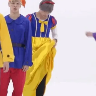 🍎 00136bd7 Snow White 백설공주, 드레스, 코스튬, 남성, 웃긴, 만화 whatsapp sticker