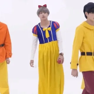 🍎 569cf905 Snow White 백설공주, 디즈니, 코스튬, 동화 whatsapp sticker