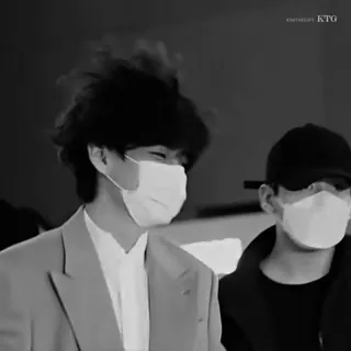 🎸 14c9c165 KTG Menschen, Maske, Schwarzweiß, Person telegram sticker