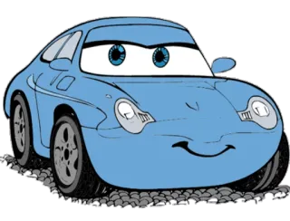👱‍♀ 3f0199b0 Sally Carrera Cars carro, desenho animado, veículo, automóvel, disney, pixar, sally, sally carrera whatsapp sticker
