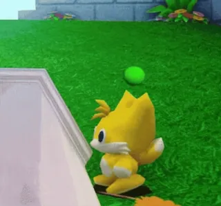๐ค 19b70c47 Tails tails, sonic the hedgehog, video game character, yellow fox telegram sticker