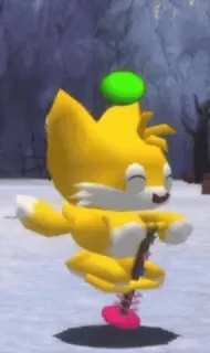 ๐ a9dc9e9e Tails Tails, Sonic the Hedgehog, video game, fox telegram sticker
