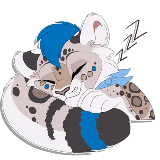 😴 36a1c1b0 zzz dormindo, gato, animal, peludo, fofo, pacífico, sonolento telegram sticker