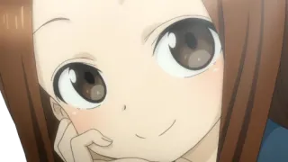 😏 2d127390 Takagi Karakai Jouzu no Takagi-san 애니메이션, 여고생, 캐릭터, 미소, 귀여운, 장난기, 애니메이션 소녀 telegram sticker