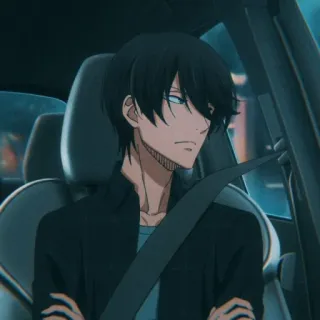 ✨ 9eef73d4 Anime, Nhân vật, Nam, Chân dung telegram sticker