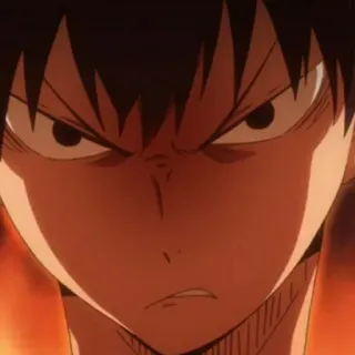 💿 faa71786 アニメ, 怒り, 顔, 男性, 漫画, イライラ whatsapp sticker