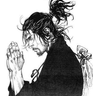Miyamoto Musashi by @beepsus telegram stickers