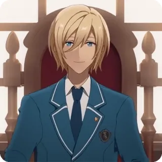 🧽 0e258060 Аниме, Манга, Блондин, Персонаж, Костюм telegram sticker