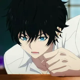 🕳 6c212262 Anime, Garçon, Personnage, Portrait telegram sticker