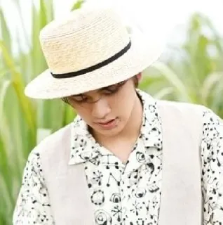 🧢 548706f0 uomo, cappello, camicia, ritratto, persona, casual telegram sticker