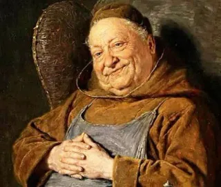 💁‍♀️ ecd3cf50 painting, portrait, man, monk, historical, art telegram sticker