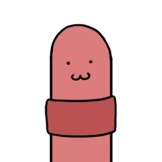 ⚪️ 13e0feb4 cartoon, cute, character, sticker, kawaii telegram sticker