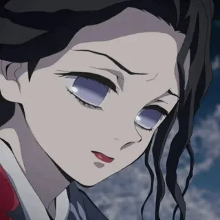 🎏 1ec8d80c Muzan Kibutsuji (female form) Demon Slayer Anime, Demon, Personage, Vrouw, Demon Slayer, Kibutsuji whatsapp sticker