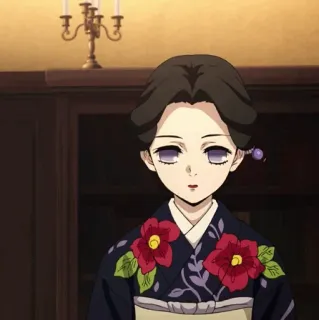 🎏 4bfc4875 Anime, Vrouw, Kimono, Personage, Japans whatsapp sticker