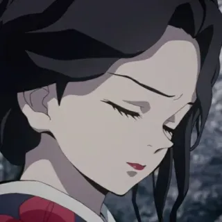 🎏 815a21ad Muzan Kibutsuji Demon Slayer Anime, Demon Slayer, Muzan Kibutsuji, Personage, Vrouw whatsapp sticker