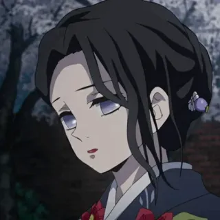 🎏 ffe8b1dc Kanae Kocho Demon Slayer Anime, Personage, Demon Slayer, Kanae Kocho whatsapp sticker