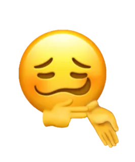 😎 a5fa12f2 Эмодзи, Стеснительный, Кокетливый, Жест, Лицо, Выражение telegram sticker