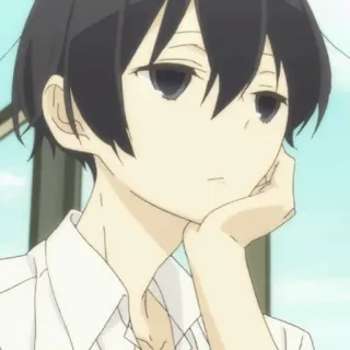 🍙 44941e98 Anime, Garçon, Personnage, Portrait, Dessin animé telegram sticker