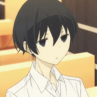 🍙 715fb550 Anime, Manga, Personnage, Uniforme scolaire telegram sticker