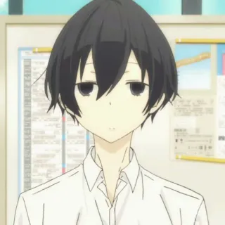 🍙 733f6c0b Anime, Personnage, Dessin animé, Portrait telegram sticker