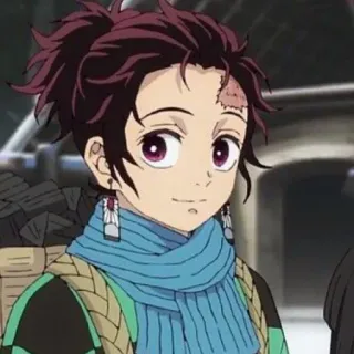 🔥 4f2d85b0 Tanjiro Kamado Demon Slayer Anime, Demon Slayer, Tanjiro, Kamado, Kreskówka telegram sticker