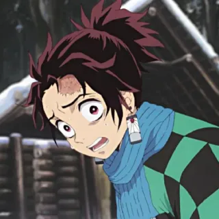 🔥 94b29be6 Tanjiro Kamado Demon Slayer Anime, Demon Slayer, Tanjiro Kamado, Manga, Postać, Japońskie anime telegram sticker