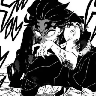 Танджиро telegram stickers