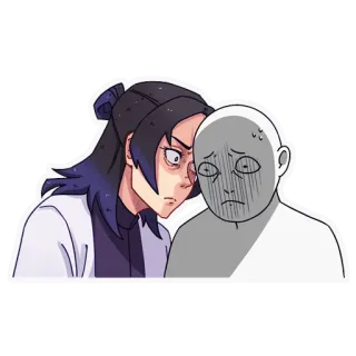 😀 62cc9fdb Anime, Emoção, Expressão, Personagem, Sticker, Mangá whatsapp sticker