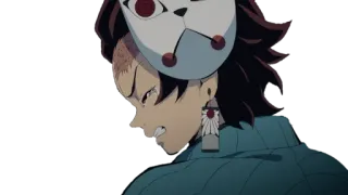 😢 10c8899a Tanjiro Kamado Demon Slayer Anime, Demon Slayer, Tanjiro, Manga, Animación Japonesa telegram sticker
