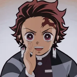 😀 49a6f759 Tanjiro Kamado Demon Slayer Аниме, Клинок, рассекающий демонов, Тандзиро, Тандзиро Камадо, Персонаж telegram sticker