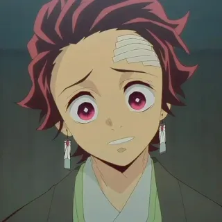 🌊 1c52f841 Tanjiro Kamado Demon Slayer anime, demon slayer, tanjiro, tanjiro kamado, manga, injured whatsapp sticker